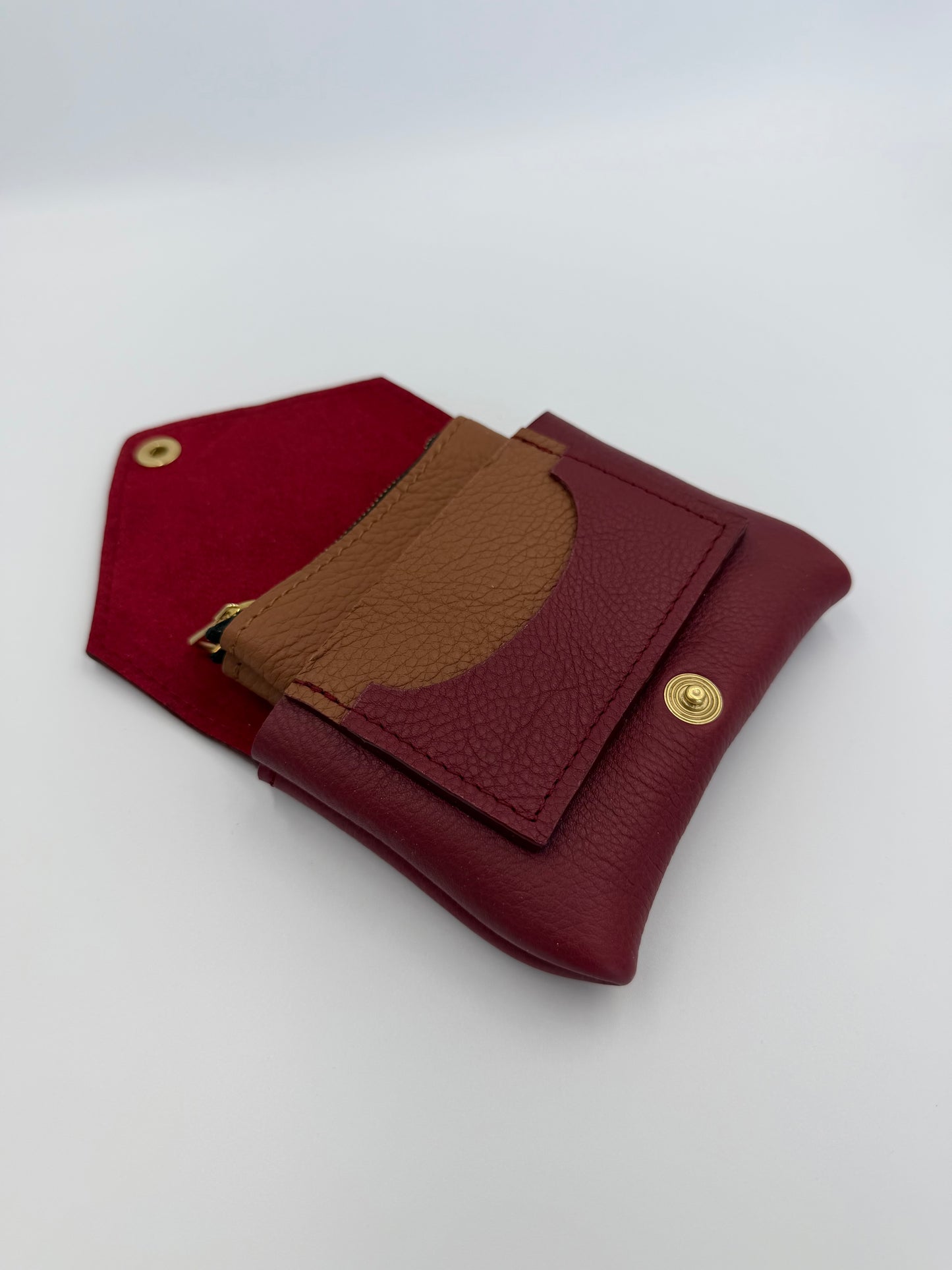 Portefeuille Freyja bordeaux