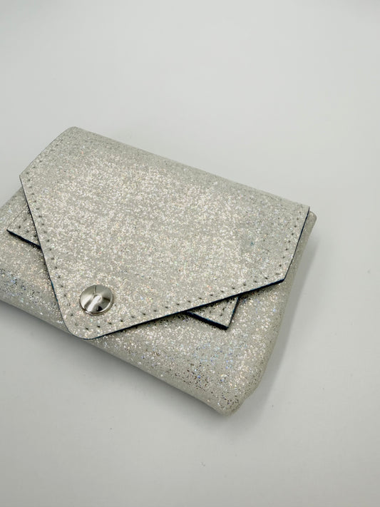 Portefeuille Freyja blanc argent