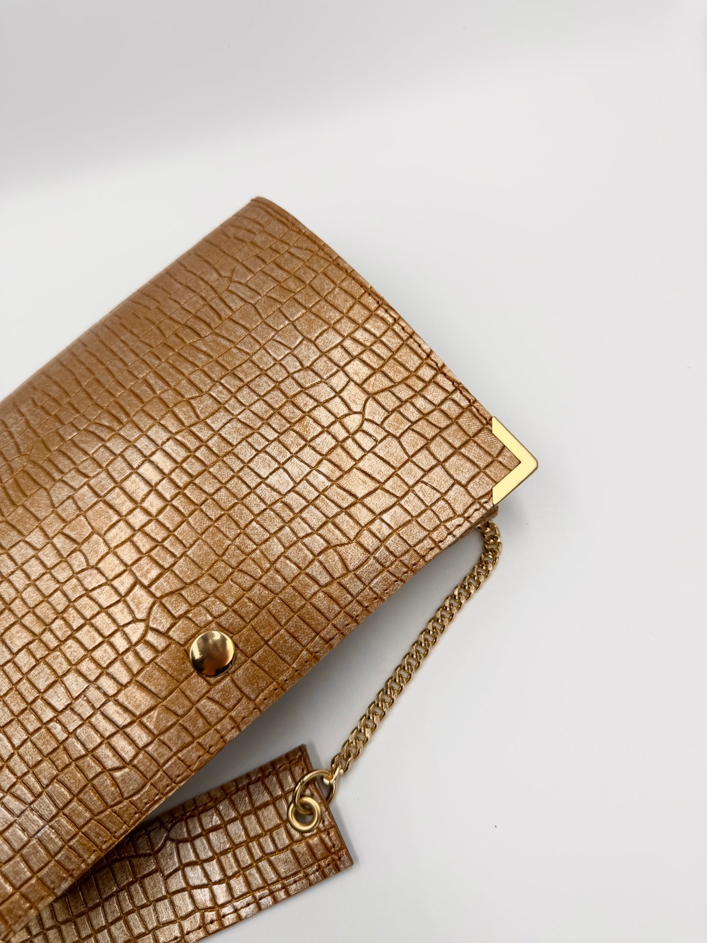 Sac Elma croco cuivré