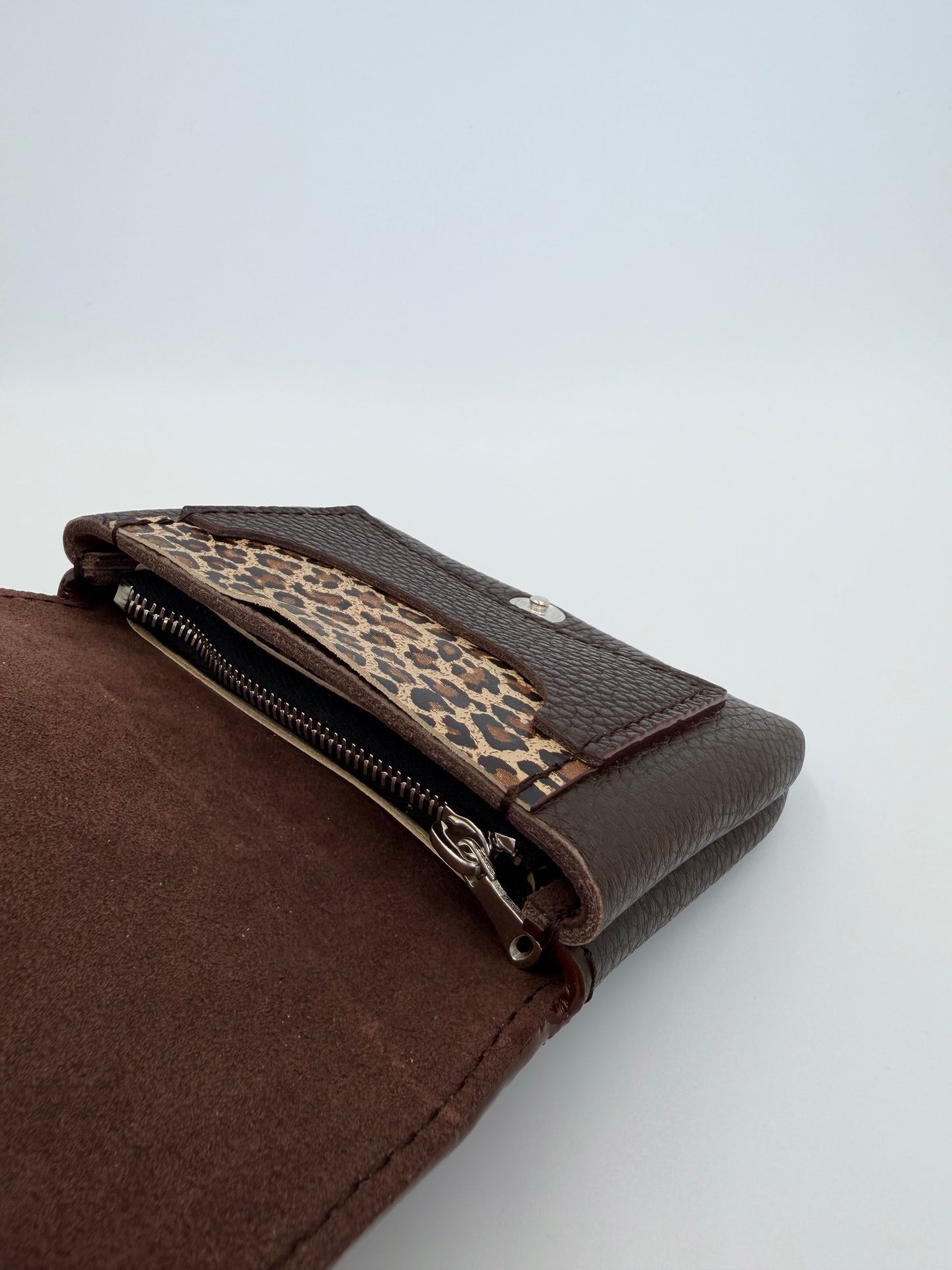 Portefeuille Freyja marron chocolat
