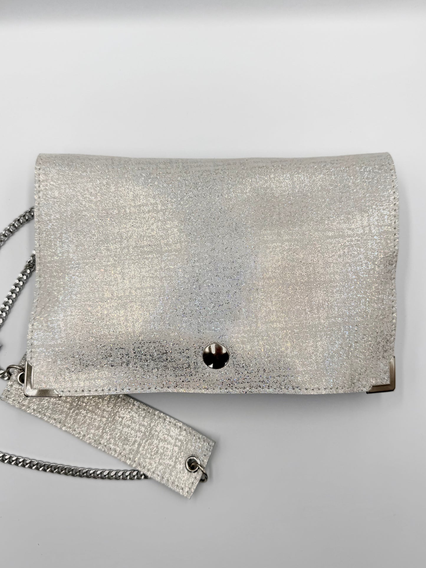 Sac Elma blanc argent