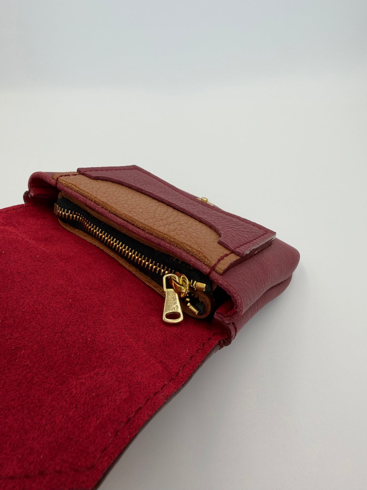 Portefeuille Freyja bordeaux