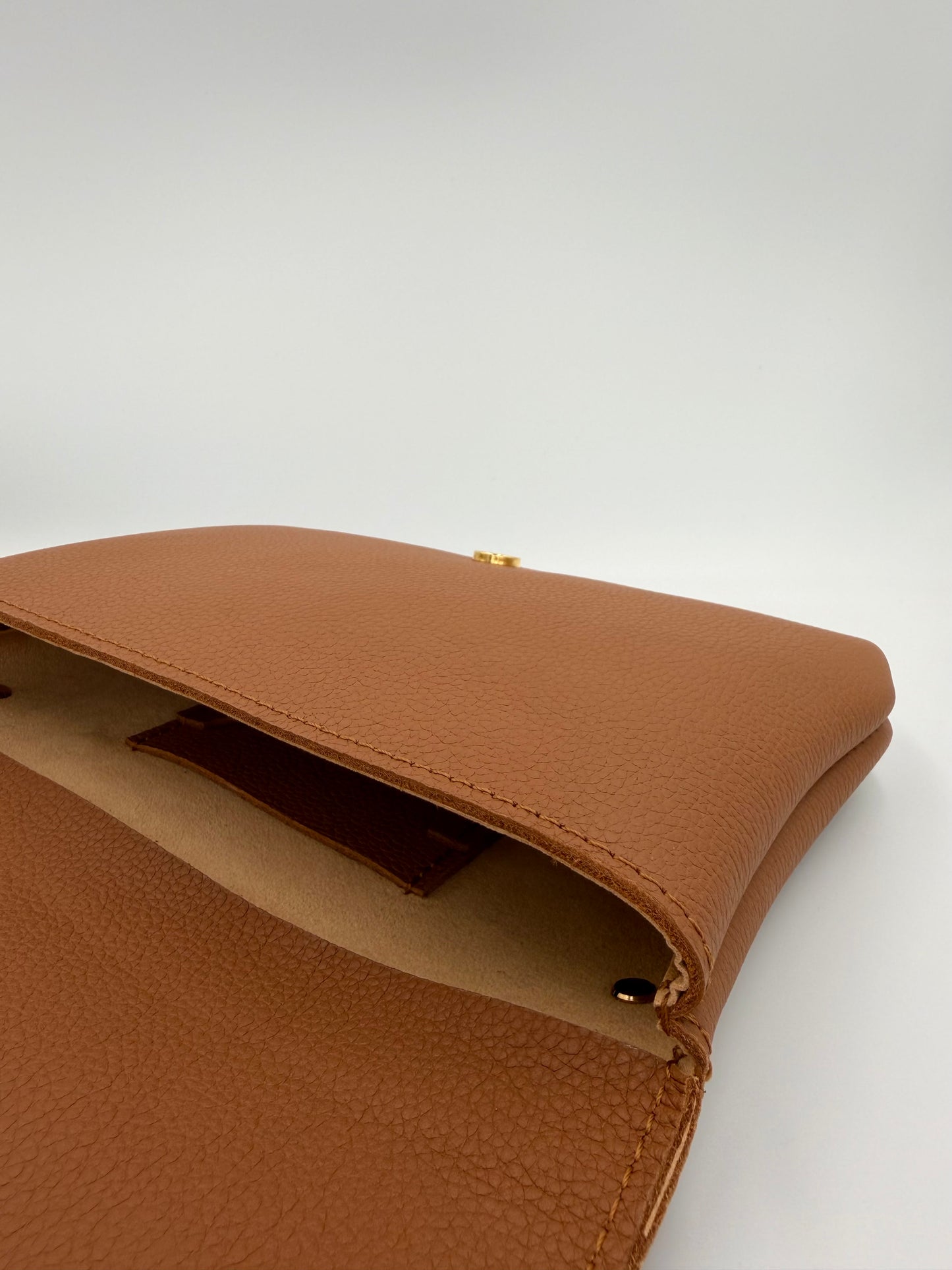 Sac Elma camel perles
