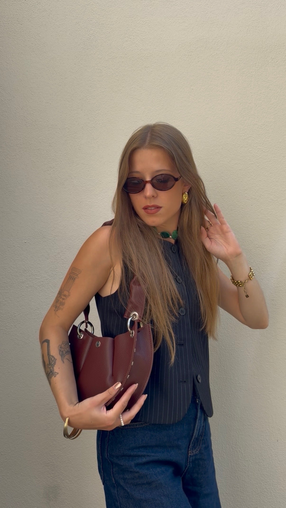 Sac Astrid bordeaux
