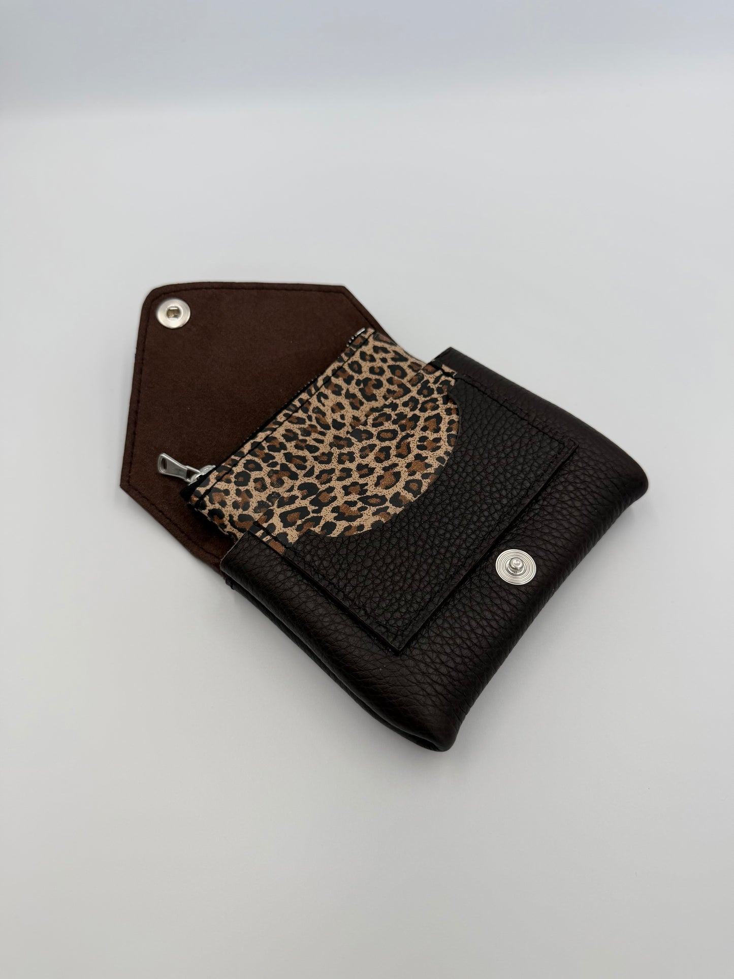Portefeuille Freyja marron chocolat