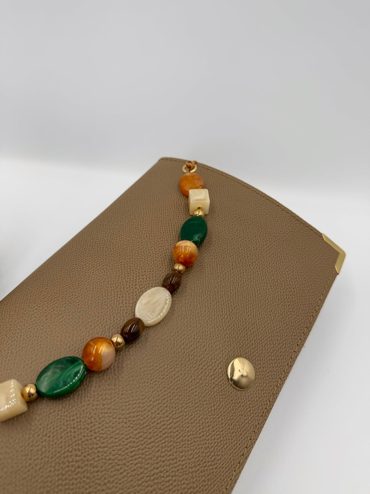 Sac Elma kaki perles