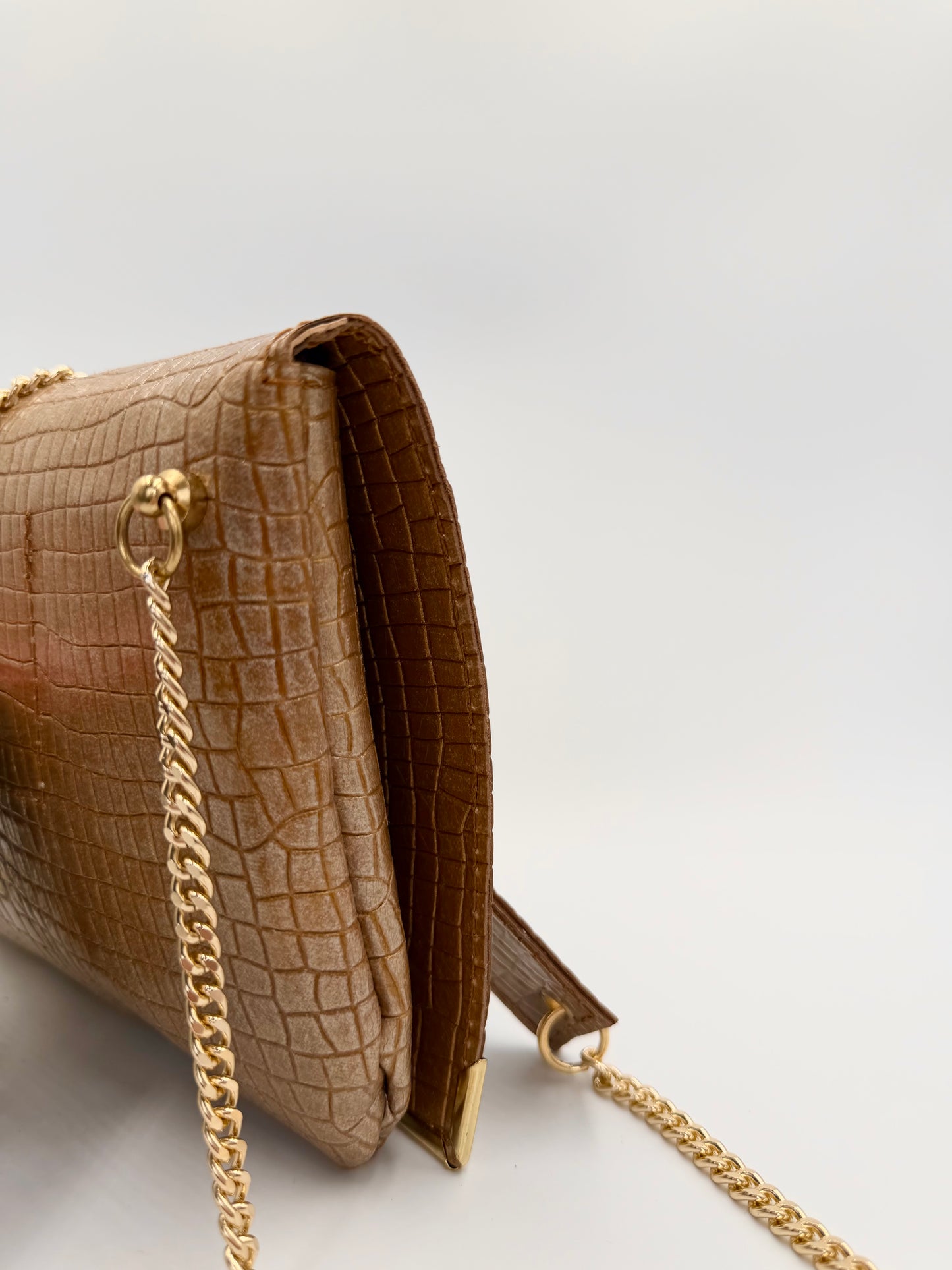Sac Elma croco cuivré